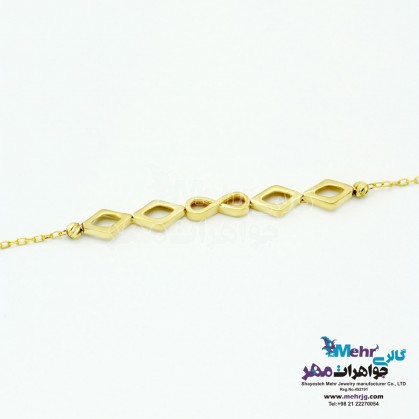دستبند طلا - طرح بی‌نهایت-SB0115